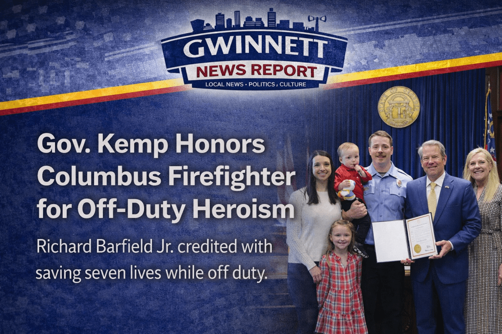 Heroic Off-Duty Firefighter Saves Seven Lives in&nbsp;Georgia