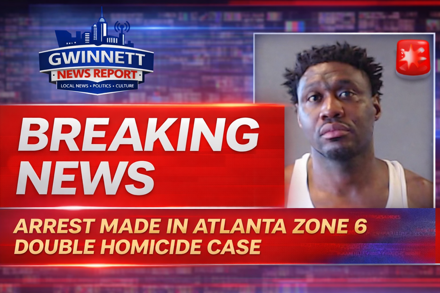 Atlanta Police Arrest Suspect in Zone 6 Double Homicide Case