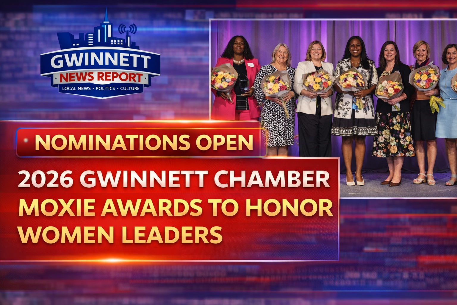 Nominations Open for Gwinnett’s Moxie Awards 2026