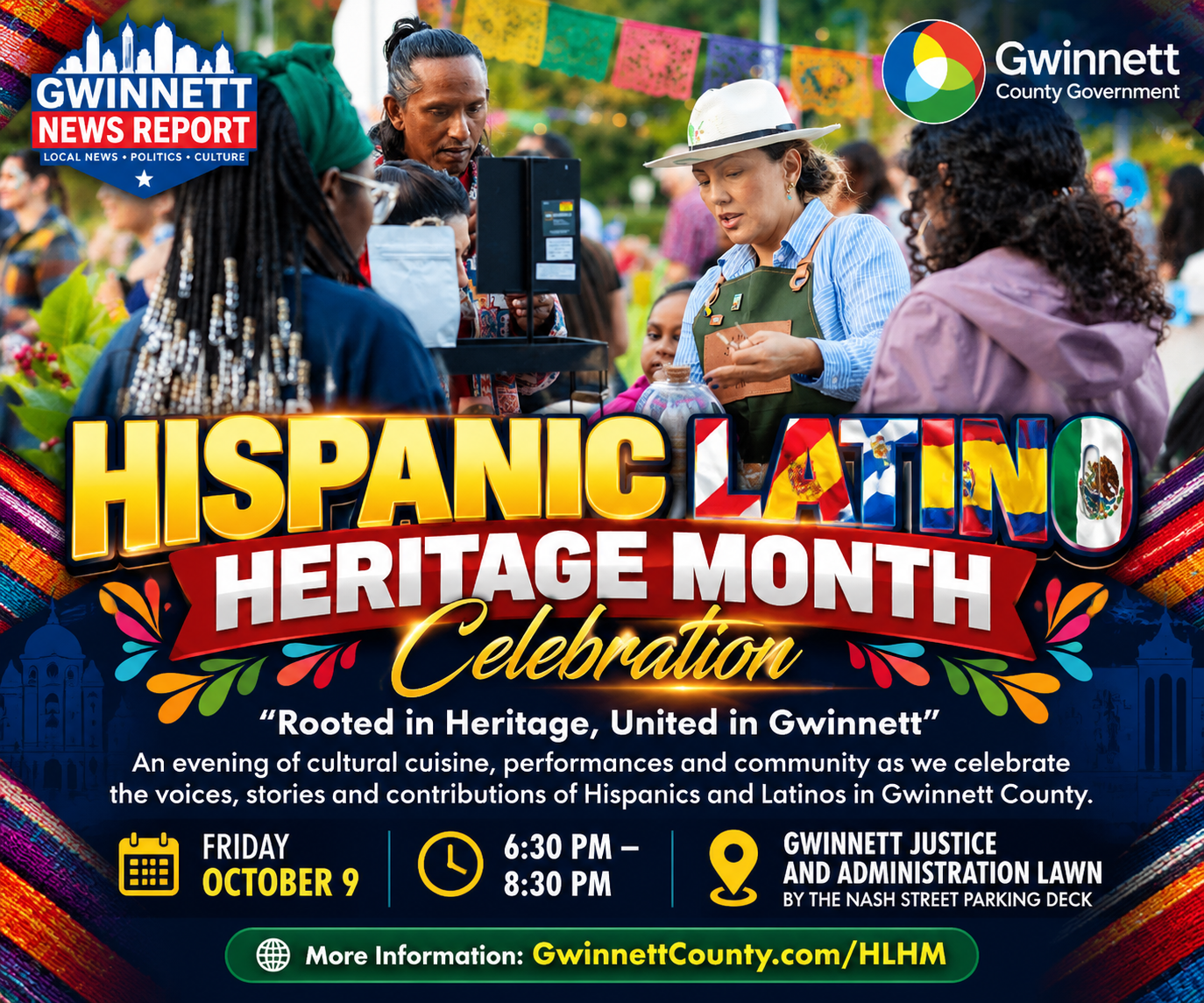 Gwinnett County to Celebrate Hispanic Latino Heritage Month With Community Event